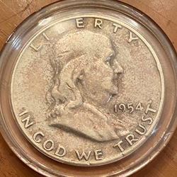 1954-D Franklin Half Dollar