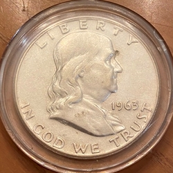 1963-D Franklin Half Dollar