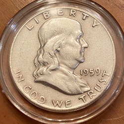 1959-D Franklin Half Dollar