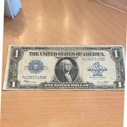 Silver Certificate, 1923 $1.00, N10837439B