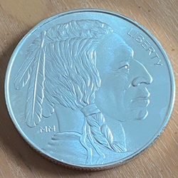 One Ounce Liberty MM, .999 Fine Silver Round - 200 Each
