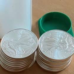 2013 Silver Eagles, Uncirculated  - 1 Roll