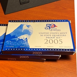 2005 U.S. Proof Set, 50 State Quarters