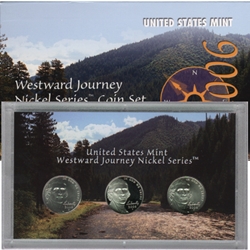 2006 3-Coin Westward Journey Nickel Set