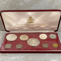 1973 Bahamas 9-Piece Proof Set