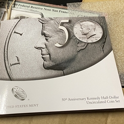 2014 50th Anniversary Kennedy Half-Dollar Set