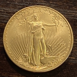 2003 American Eagle, One Ounce Gold Coin, 1 Each
