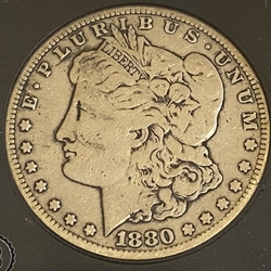 1880-S Morgan Silver Dollar