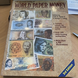 1997 Standard Catalog of World Paper Money Modern Issues 1961-1997, 3rd Edition, Volume Three