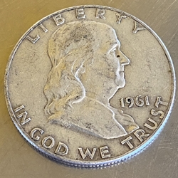 1961-D Franklin Half Dollar