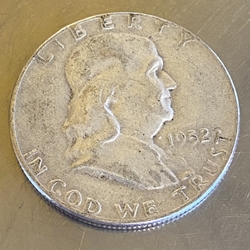 1952 Franklin Half Dollar