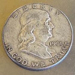 1961-D Franklin Half Dollar