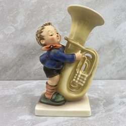 M.I. Hummel 437 Tuba Player, Color, 1990, Tmk 6©