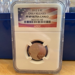 2012-S Jefferson Nickel, PF 69 Ultra Cameo