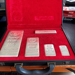 Jersey Mint 100 Troy Ounces 999+ Fine Silver