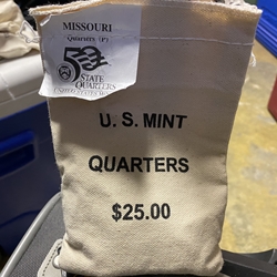 2003-P Missouri, Washington Quarter, Original Mint Sewn Bag 100 Coins