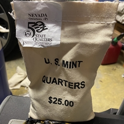 2006-P Navada, Washington Quarter, Original Mint Sewn Bag 100 Coins