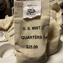 2000-P Maryland, Washington Quarter, Original Mint Sewn Bag 100 Coins