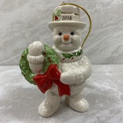 Lenox® Figurine, 2016 Snowman