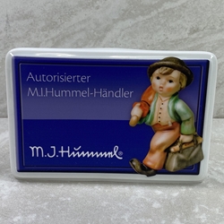 M.I. Hummel Aufsteller Plaque, Höchst Trademark, Type 7