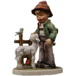 Hummel 395 Shepherd Boy with Fence, Tmk 5, Sold $960.00, Wanted