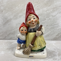 Goebel Figurines, Co-Boys, 17 543 17 Greta, Tmk 6