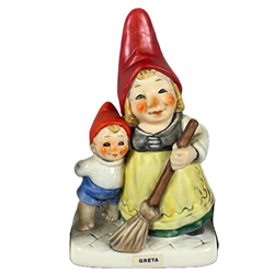 Goebel Figurines, Co-Boys, 17 543 17 Greta, Tmk 6, Wanted