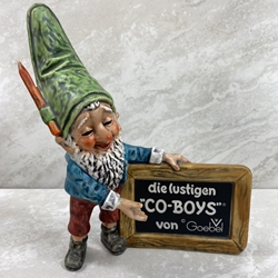 Goebel Co-Boy Gnome, Well 516, die lustigen “Co-Boy” Figuren von ©Goebel, In German, Tmk 5