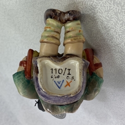 M.I. Hummel 110-I Let's Sing, Arbeitsmuster, Color, Red X, O.S. 6-60 Otto Sommer, Tmk 3