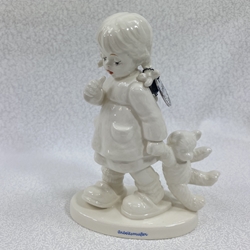 M.I. Hummel 2164 Me and My Shadow, Arbeitsmuster, White, 01/02, Tmk 8