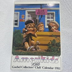 1981 Amerikids Calendar