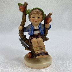 M.I. Hummel 142 30 Apple Tree Boy, Arbeitsmuste, Red Line, RS 9/73, Tmk 5