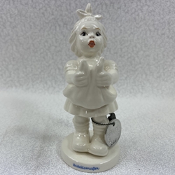 M.I. Hummel 573 Loving Wishes, Arbeitsmuster, White, Tz 1/02, Tmk 8