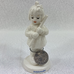 M.I. Hummel 2087/A Sharpest Student, Arbeitsmuster, White, Gm 8/99, Tmk 8