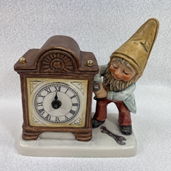 Goebel Figurines, Co-Boys, 17 556 18 Brad, clock, Tmk 6