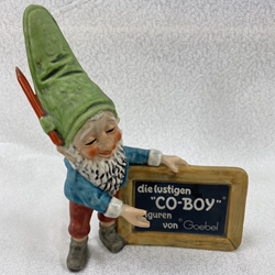 Goebel Co-Boy Gnome, Well 516, die lustigen “Co-Boy” Figuren von ©Goebel, In German, Tmk 6