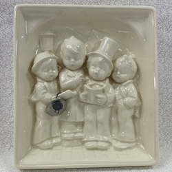 M.I. Hummel 134 Quartet, Plaque, M.I. Hummel on Back, Arbeitsmuster White, Tmk 6