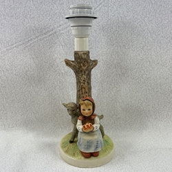 M.I. Hummel 228 Good Friends, Table Lamp, German 220V, Tmk 6