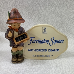 M.I. Hummel 460 Authorized Dealer Plaques, Farrington Square, Tmk 7