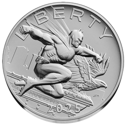 2025 Comic Art 1 Ounce Silver Medal – Batman™