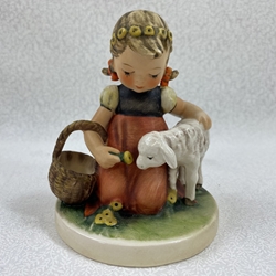 M.I. Hummel 361 Favorite Pet, Early Sample, Tmk 3