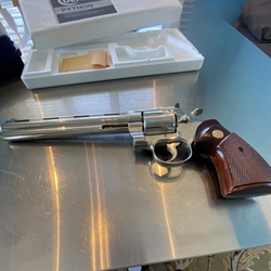 Colt Python 357 Magnum 8", CTG Nickel, K11968