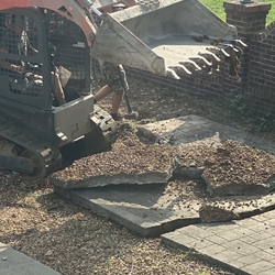 Pool House July 2024 Start Removing Old Pads