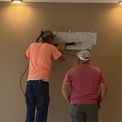 Pool House July 2024 Start Removing  Electrical Heat & Air