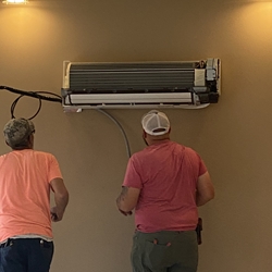 Pool House July 2024 Start Removing  Electrical Heat & Air