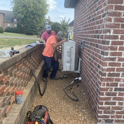 Pool House July 2024 Start Removing  Electrical Heat & Air