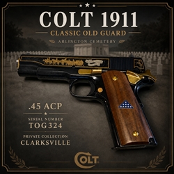 Colt 1911 Classic Old Guard Arlington Cemetery,  .45 ACP, TOG324, New