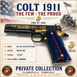 Colt 1911 The Few The Proud, 389 of 500, .45 ACP,  GV086906, New