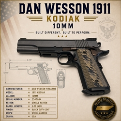 Dan Wesson 1911 Kodiak 10MM, 2340644, New
