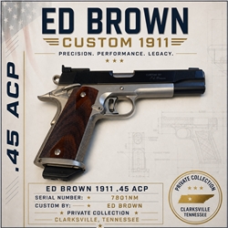 Ed Brown 1911 Custom 1911, 7801NM